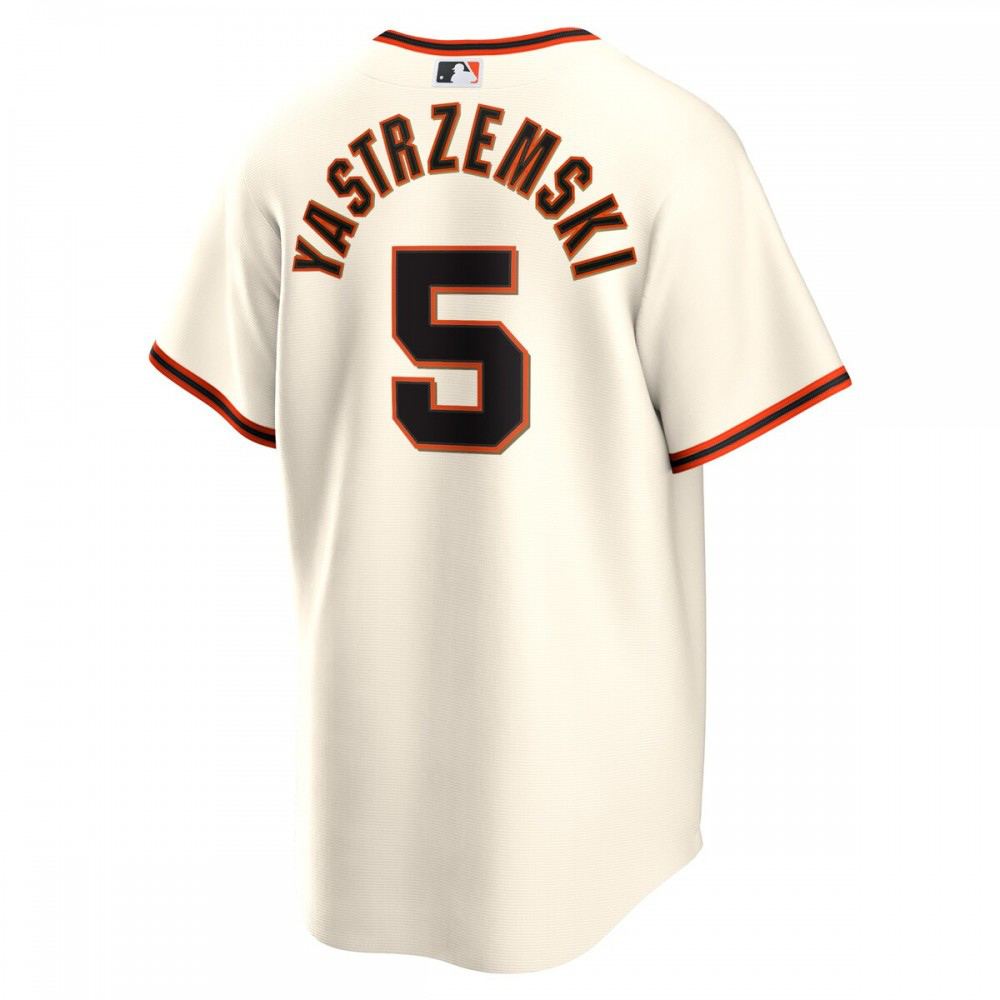 Mike Yastrzemski San Francisco Giants Home Replica Player Jersey - Cream-Pro Kit Vault | Brand New 26/27 Sports Jerseys